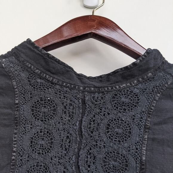 My Sunday Morning Embroidered High Neck Blouse S - Picture 7 of 9